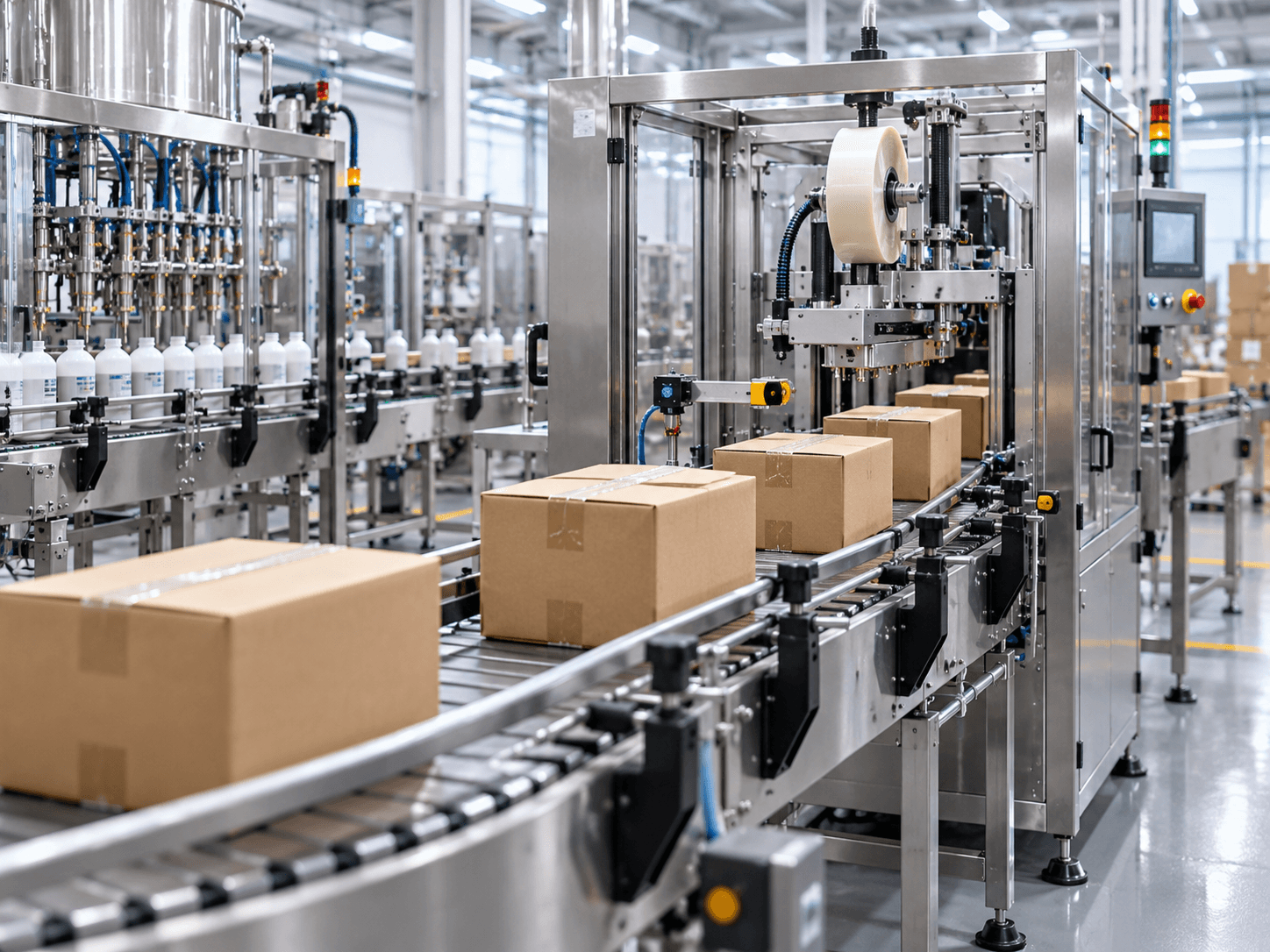 Paketleme sektörü otomasyon çözümleri